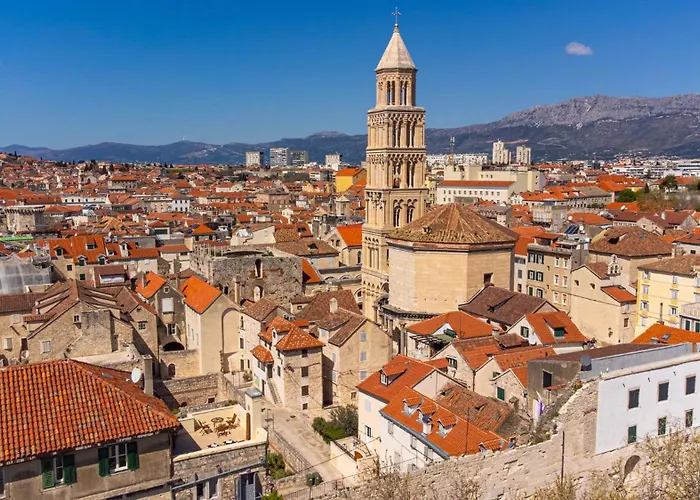 Terazza Grande In Diocletian Tower Apartment Split