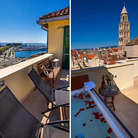 Terazza Grande In Diocletian Tower * 스플리트