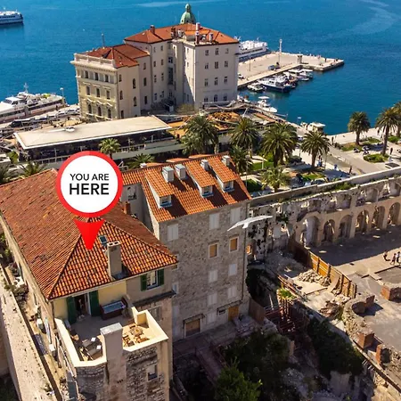 Apartment Terazza Grande In Diocletian Tower Split