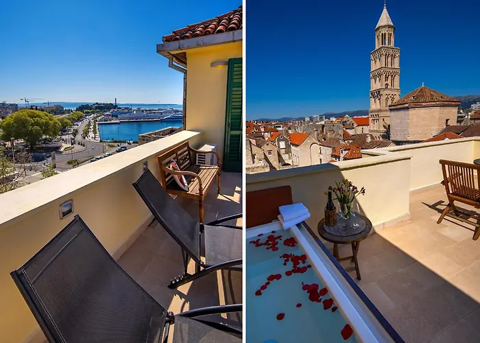 Terazza Grande In Diocletian Tower * Split