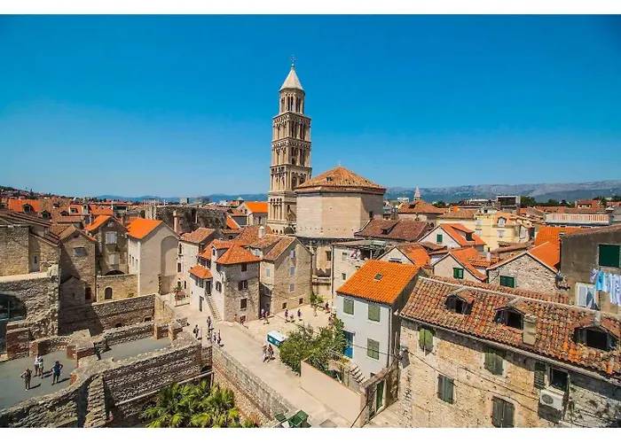 Terazza Grande In Diocletian Tower Apartment Split
